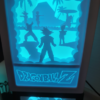 1 Dragon Ball Z Fan-made RGB LED Shadow Box