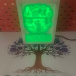 Principal Blanco One Piece Fan-made RGB LED Shadow Box